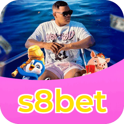 Interface do aplicativo s8bet mostrando jogos disponíveis no iOS e Android